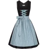 Almsach Midi Dirndl Gabi In Schwarz 22