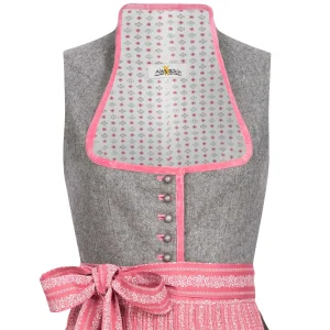 Almsach Midi Dirndl Julia In Grau 9