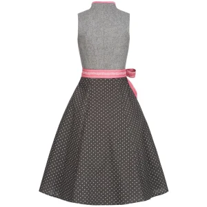 Almsach Midi Dirndl Julia In Grau 13