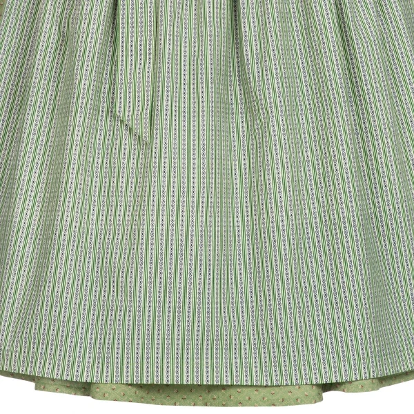 Almsach Midi Dirndl Mona In Grün / Grün / Blau 4