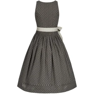 Almsach Midi Dirndl Patricia In Grau 13