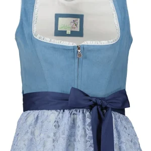 Alpenfee Dirndl “Feli” In Blau/ Hellblau 10