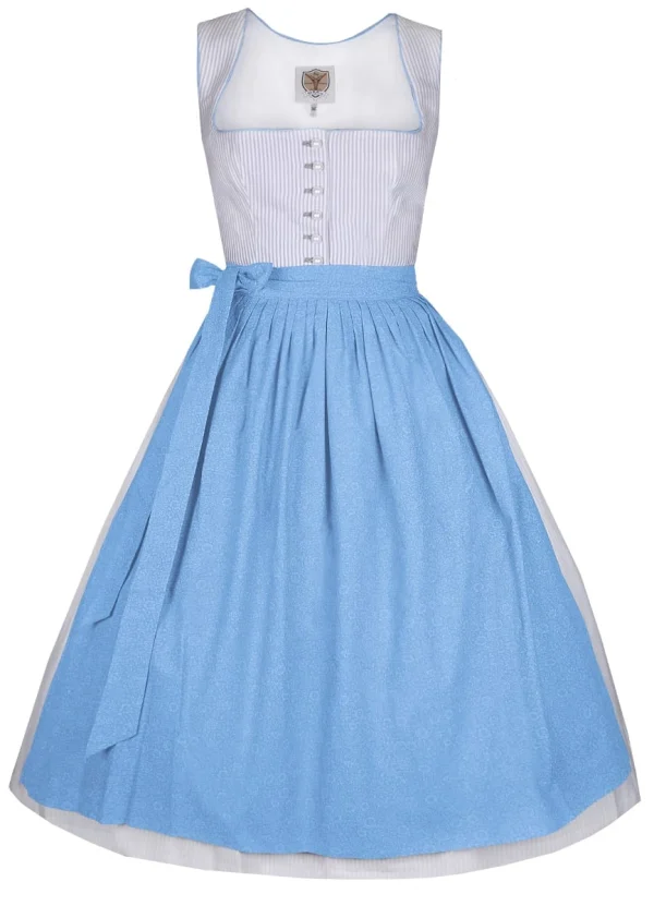 Apple Of My Eye Midi Dirndl In Grau 1