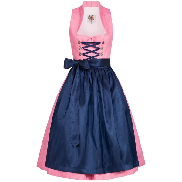 Apple Of My Eye Midi Dirndl In Rosa 1