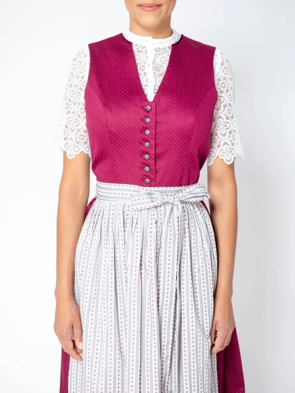 BERWIN & WOLFF Dirndl In Beere/ Lila 4