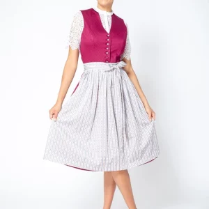 BERWIN & WOLFF Dirndl In Beere/ Lila 12