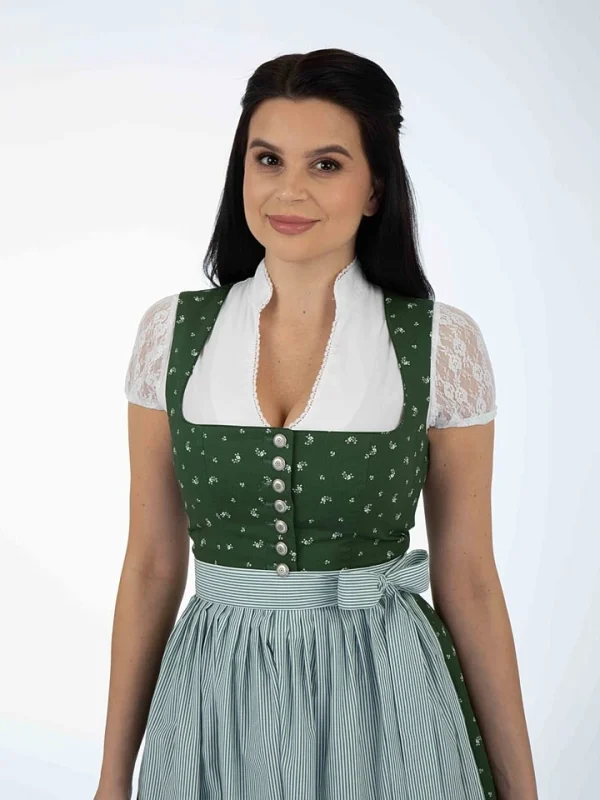 BERWIN & WOLFF Dirndl In Dunkelgrün 4