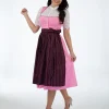 BERWIN & WOLFF Dirndl In Rosa/ Schwarz 10