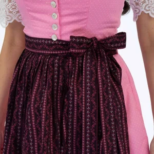 BERWIN & WOLFF Dirndl In Rosa/ Schwarz 12