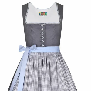 Berwin Und Wolff Midi Dirndl In Anthrazit 13