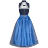 Berwin Und Wolff Midi Dirndl In Blau 22