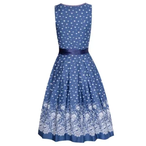 Berwin Und Wolff Midi Dirndl In Blau 17