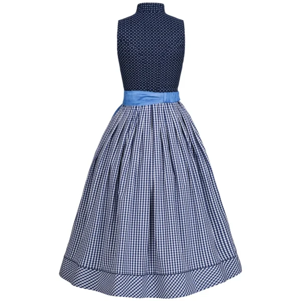 Berwin Und Wolff Midi Dirndl In Blau 6