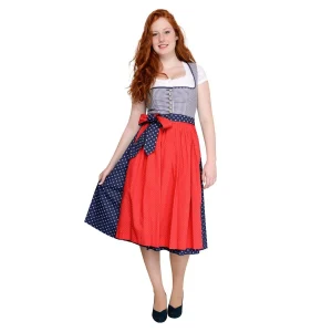 Berwin Und Wolff Midi Dirndl In Dunkelblau 19