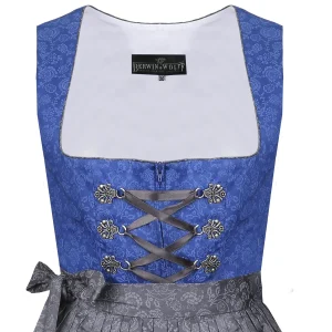 Berwin Und Wolff Midi Dirndl Mona In Blau 10