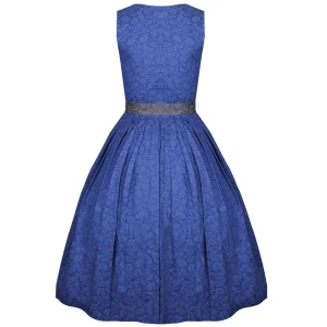 Berwin Und Wolff Midi Dirndl Mona In Blau 16