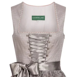 Country Line Midi Dirndl In Grau 11