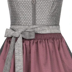 Country Line Midi Dirndl In Grau 13