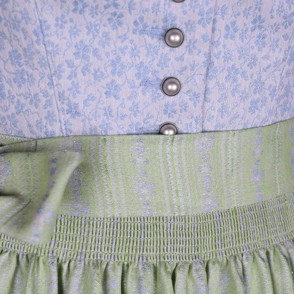 Country Line Midi Dirndl In Hellblau 5