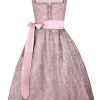 Country Line Midi Dirndl In Mauve 22