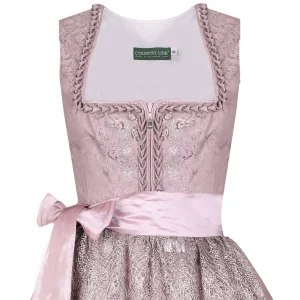 Country Line Midi Dirndl In Mauve 13