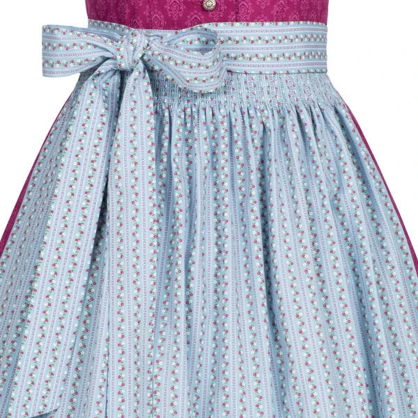 Country Line Midi Dirndl In Pink 5