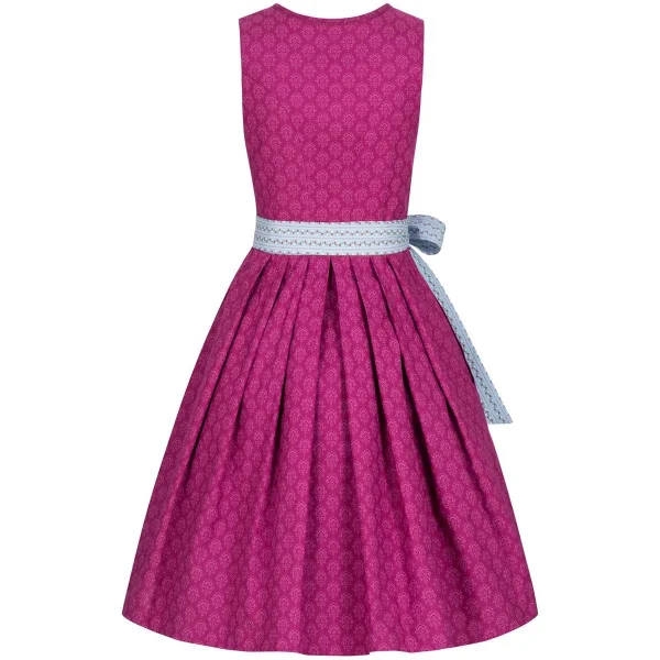 Country Line Midi Dirndl In Pink 7