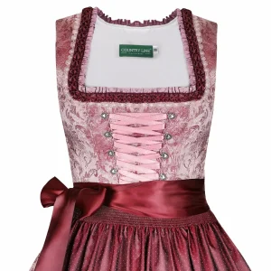 Country Line Midi Dirndl In Rosa 13