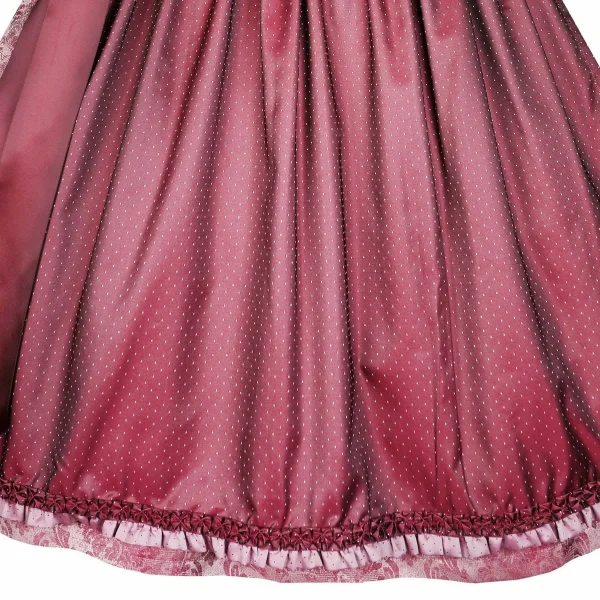 Country Line Midi Dirndl In Rosa 6