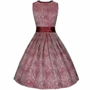 Country Line Midi Dirndl In Rosa 19