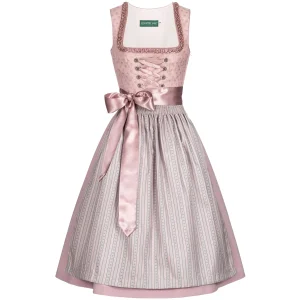 Country Line Midi Dirndl In Rosa 10