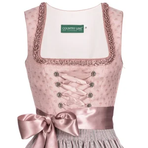 Country Line Midi Dirndl In Rosa 12