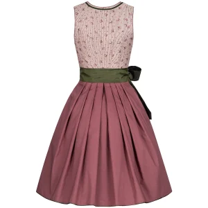 Country Line Midi Dirndl In Rose 16