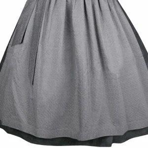 Country Line Midi Dirndl In Schwarz 17