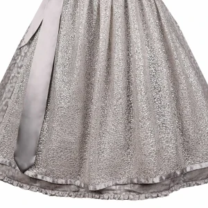 Country Line Midi Dirndl In Silber 17