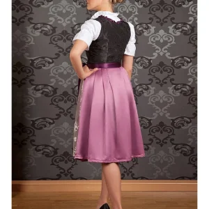 Edelnice Dirndl “Alpentraum” In Schwarz/ Beere 13