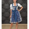 Edelnice Dirndl “Estefania” In Weiß/ Blau 11