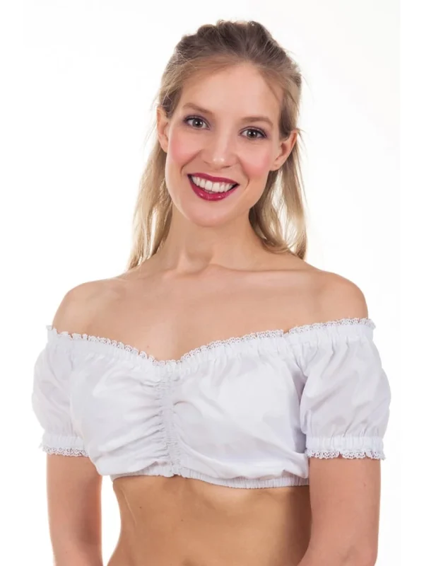 Edelnice Dirndlbluse “Irina” In Weiß 1