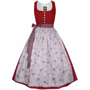 Hammerschmid Langes Dirndl In Rot 14