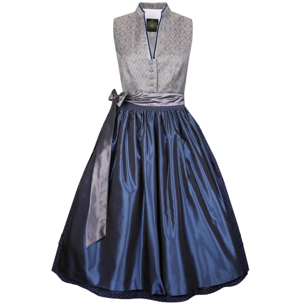 Hammerschmid Midi Dirndl In Blau 1