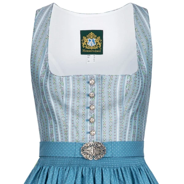 Hammerschmid Midi Dirndl In Blau 4