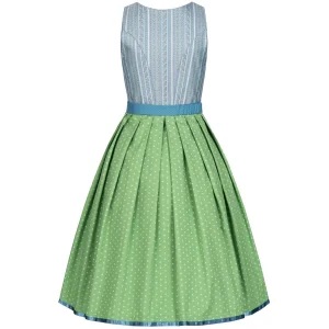 Hammerschmid Midi Dirndl In Blau 16