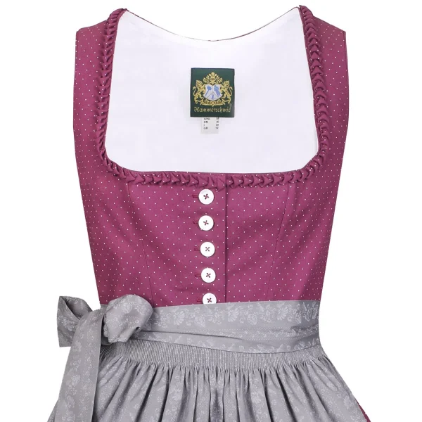 Hammerschmid Midi Dirndl In Bordeaux 3