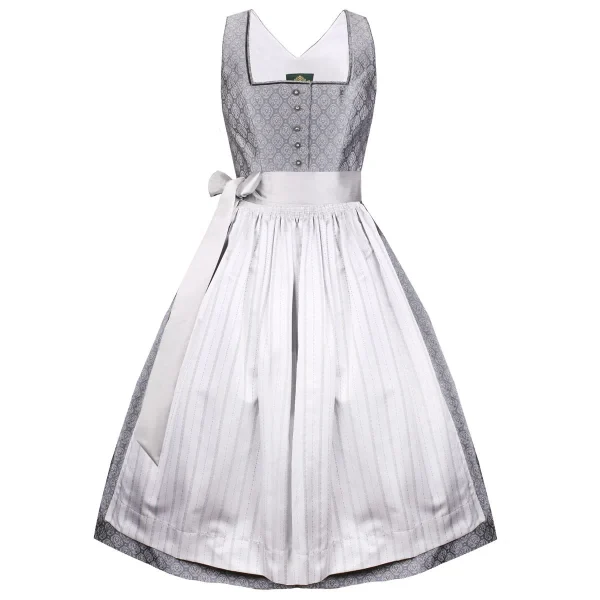 Hammerschmid Midi Dirndl In Grau 1