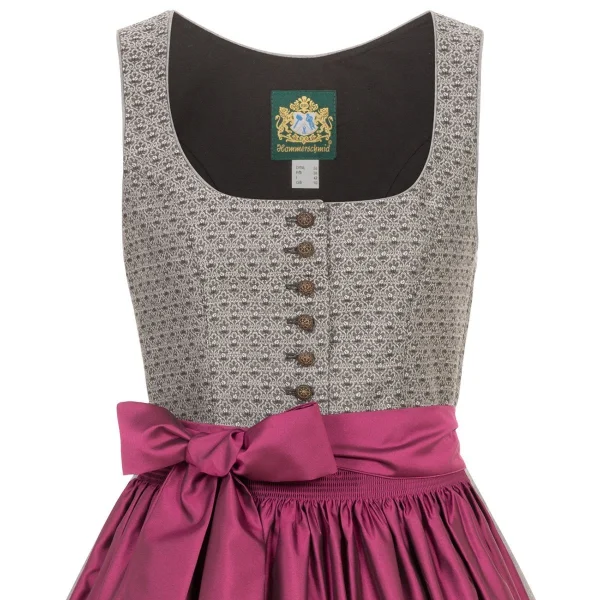 Hammerschmid Midi Dirndl In Grau 3