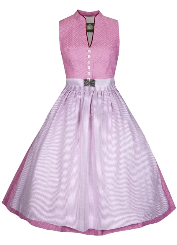 Hammerschmid Midi Dirndl In Rosa 3