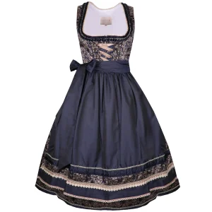 Krüger Collection Midi Dirndl In Blau 11