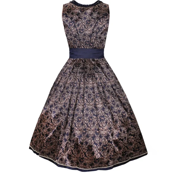 Krüger Collection Midi Dirndl In Blau 6