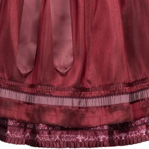 Krüger Collection Midi Dirndl In Bordeaux 14