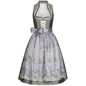 Krüger Collection Midi Dirndl In Grün 10